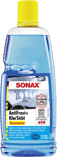SONAX Zimná kvapalina do ostrekovačov koncentrát -70°C 1L
